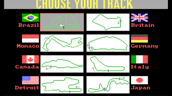 Grand Prix Circuit Screenshot