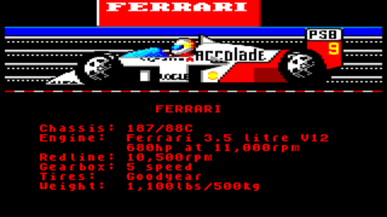 Grand Prix Circuit Screenshot