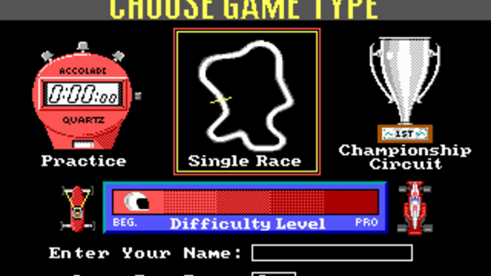 Grand Prix Circuit Screenshot