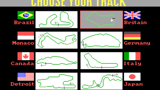 Grand Prix Circuit Screenshot