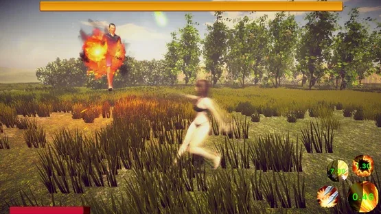 Cute girl with uncle's leisure time screenshot 5