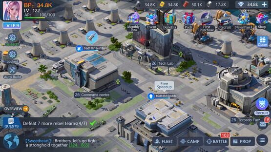 无畏舰队：炮火战争（Noah City:Rise of the conqueror） screenshot 6