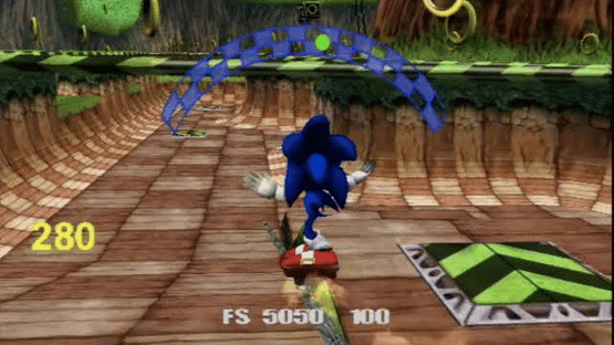 Sonic the Hedgehog Extreme Screenshot