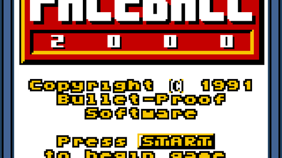 Faceball 2000 DX Screenshot