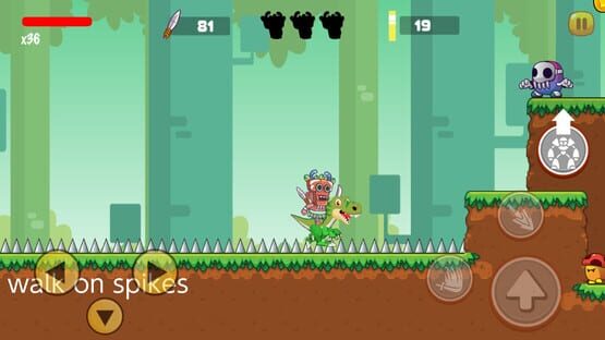Super Prehistoric World Adventure screenshot 1