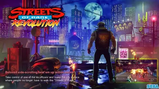 Streets of Rage: Revolution screenshot 1