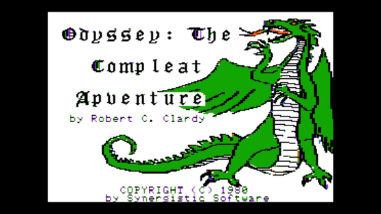 Odyssey: The Compleat Apventure Screenshot