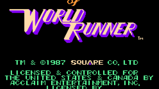 3-D WorldRunner Screenshot