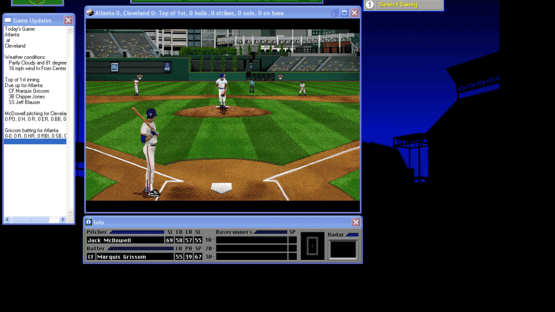 Front Page Sports: Baseball Pro '96 Season Screenshot