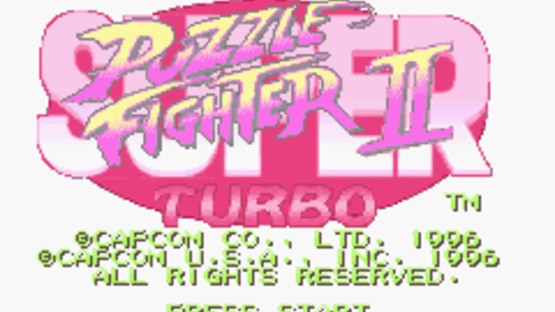 Super Puzzle Fighter II Turbo Screenshot