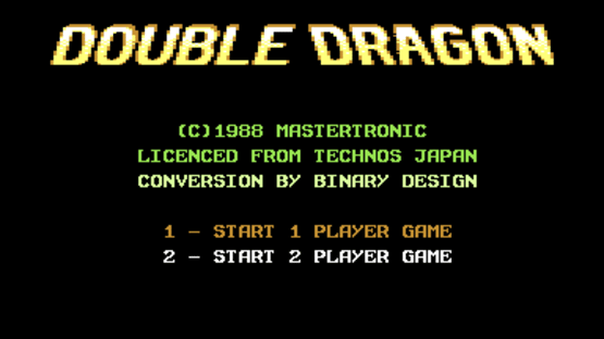 Double Dragon Screenshot