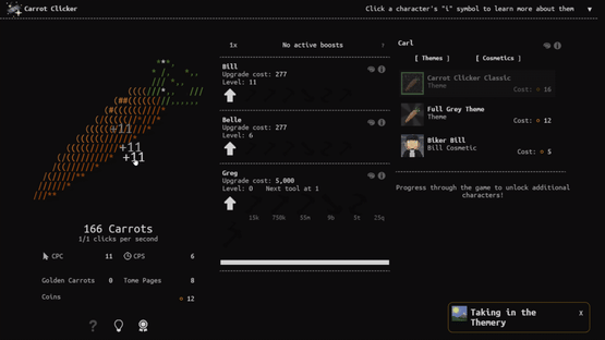 Carrot Clicker Screenshot