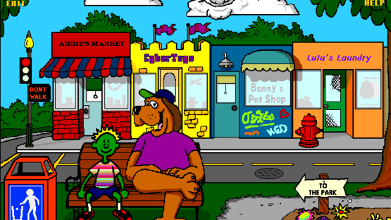 Gus Goes to Cybertown Screenshot