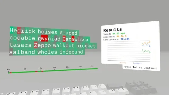 Typing Simulator screenshot 1