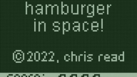 Hamburger in Space! Screenshot