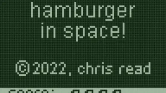 Hamburger in Space! screenshot 1