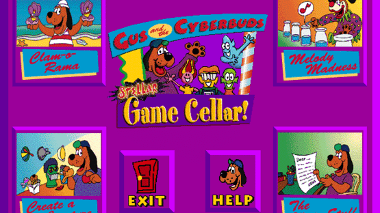 Gus and the Cyberbuds: Stellar Game Center! Screenshot