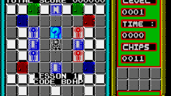 Chip's Challenge Screenshot