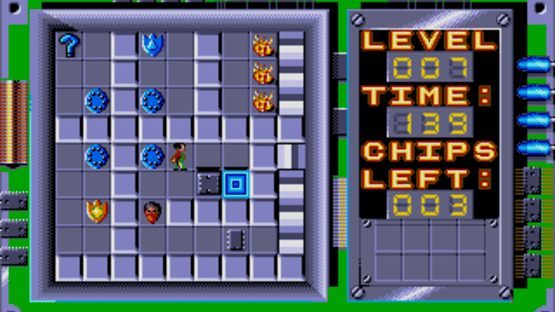 Chip's Challenge Screenshot