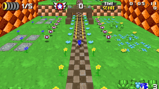 Sonic Robo Blast 2: Top Down Screenshot