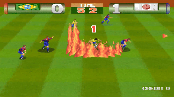 Tecmo World Cup '98 Screenshot