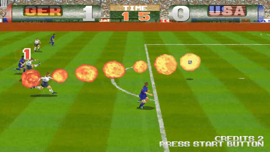 Tecmo World Cup '98 Screenshot