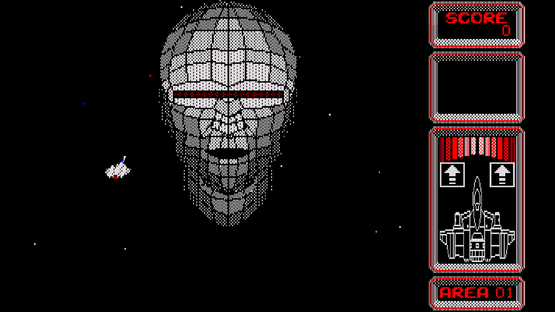 Eggconsole Silpheed PC-8801mkIISR Screenshot