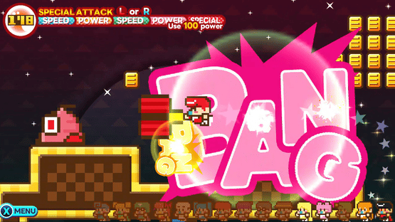 Pixel Game Maker Series: LunLun Superherobabys DX Screenshot