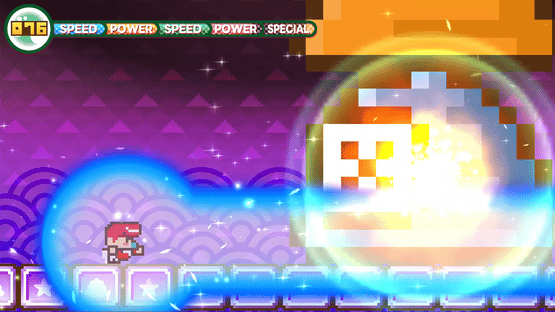 Pixel Game Maker Series: LunLun Superherobabys DX Screenshot