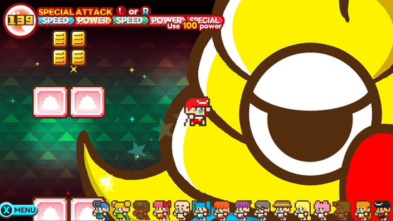 Pixel Game Maker Series: LunLun Superherobabys DX Screenshot