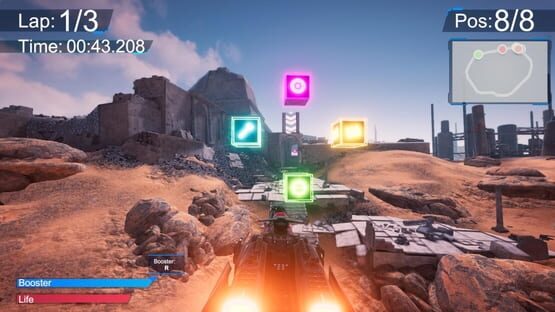Sci-Fi Racer Simulator screenshot 2