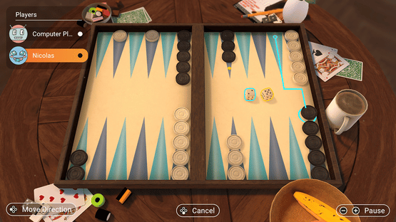 3in1 Game Collection: Backgammon + Checkers + Mills Screenshot