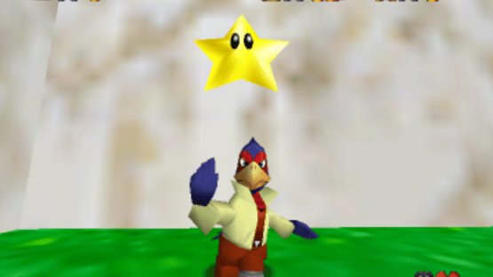 Melee Fox & Falco in Super Mario 64 Screenshot