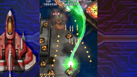 Raiden IV x Mikado Remix: Deluxe Edition gameplay screenshot 3