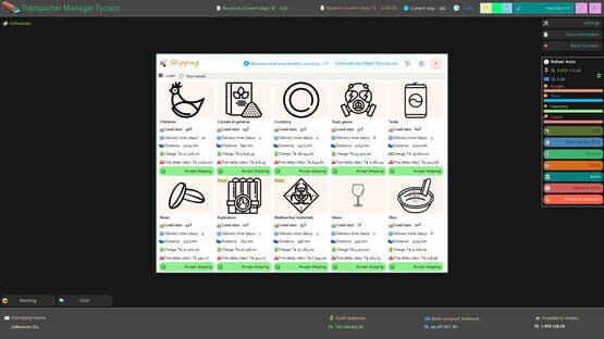 Capture d'écran 2 de Transporter Manager Tycoon
