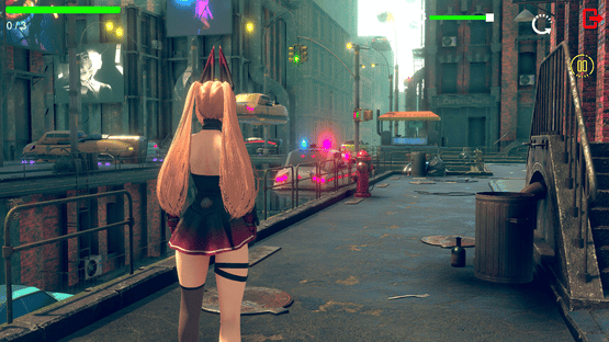 Climb Challenge: Find Items Cyberpunk Screenshot