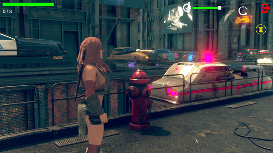 Climb Challenge: Find Items Cyberpunk Screenshot