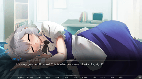 Sleeping With Sakuya Izayoi Screenshot