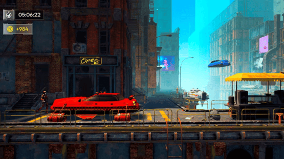 Cyber Taxi Simulator Screenshot