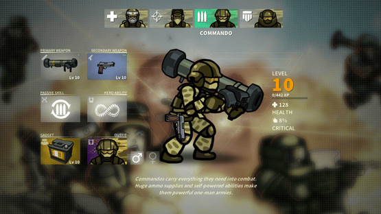 Strike Force Heroes: Original Flash Outfits Screenshot