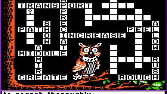 Oliver's Crosswords Screenshot