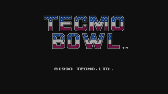 Tecmo Bowl Screenshot