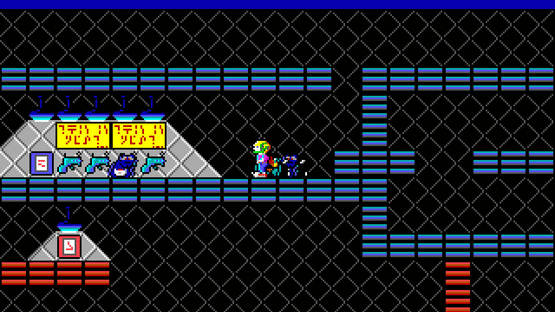 Commander Keen in Invasion of the Vorticons: The Earth Explodes Screenshot