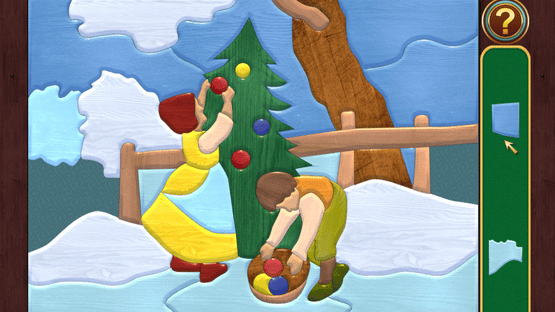 Christmas Patchwork Frozen Screenshot
