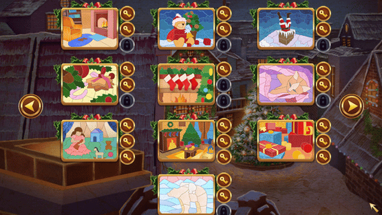 Christmas Patchwork Frozen Screenshot