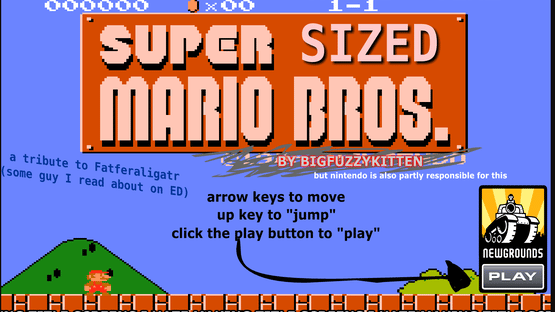 Super Sized Mario Bros Screenshot