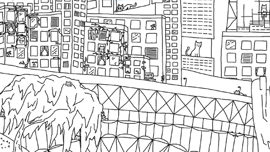 Looking For Cats In a Badly Drawn City Screenshot