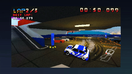 Parking Garage Rally Circuit Screenshot