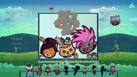 Roofcats Band: Suika Style Screenshot