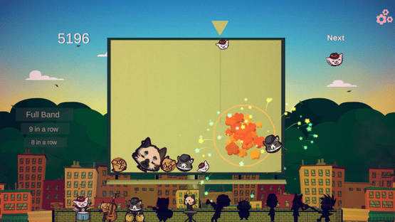 Roofcats Band: Suika Style Screenshot